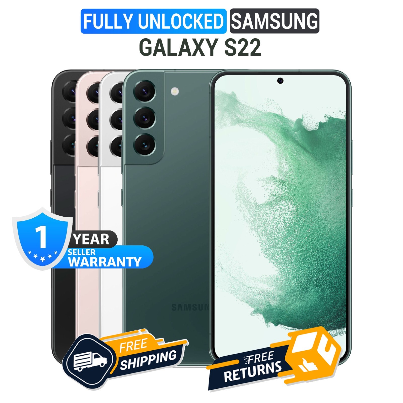 ニコニコ様 Samsung galaxy s22 Samsung Galaxy S22 5G Factory Unlocked SM-S901U1 - Very Good