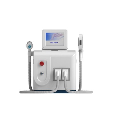 Hair Removal IPL Laser Permanent Switched Nd Yag Laser tattoo Removal 2 in 1 