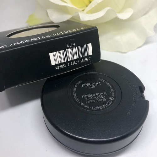 MAC Powder Blush PINK CULT Matte ~ Discontinued, HTF ~ New in Box