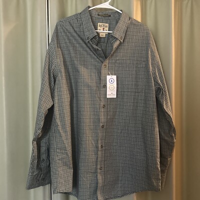 Red Head Brand Co Men's Wrinkle Free Long Sleeve Shirt Size XLT NWT