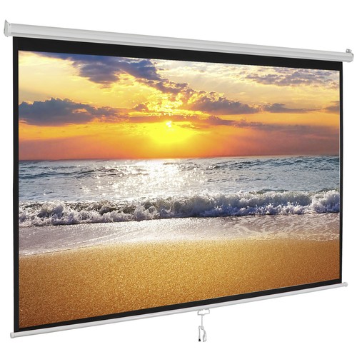 100'' Projector Screen 16:10 4K HD Projector Movies Screen for Home Theater