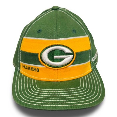 Reebok Green Bay Packers Hat Mens L/XL Green Excellent NFL On-Field Fitted Cap
