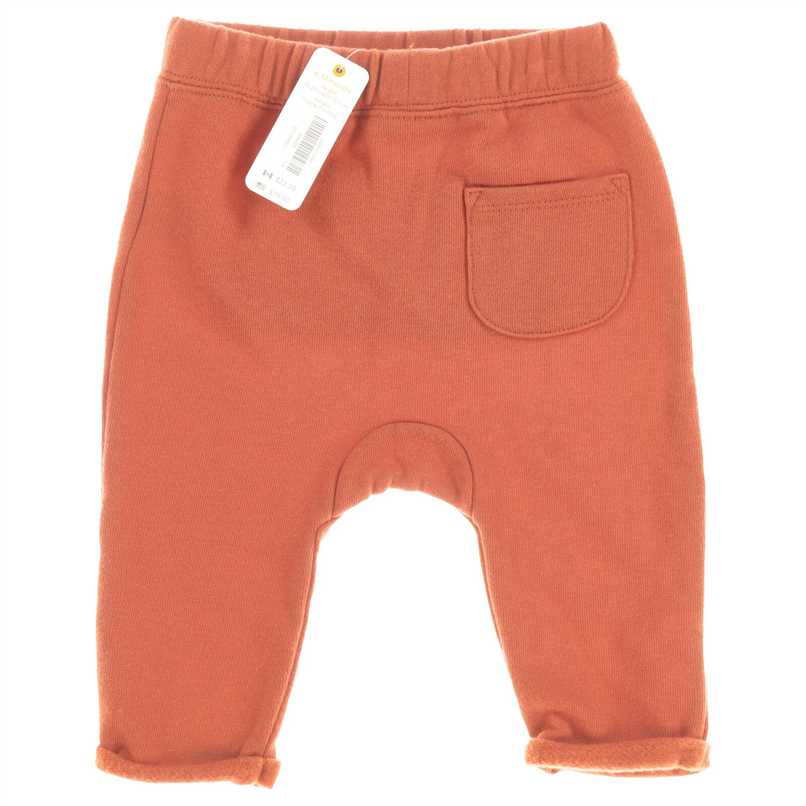 red newborn pants