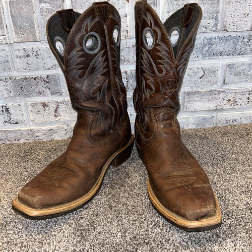 RARE* ARIAT 10010934 Heritage Roughstock Brown Leather