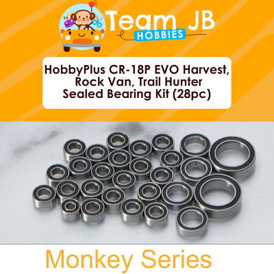 HobbyPlus CR-18P EVO Harvest, Rock Van, Trail Hunter -28 Pcs Sealed Bearings Kit