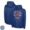 FOCO NFL Men's Officially Licensed Established Wordmark Camo Performance Throwback Team Color Pullover Sweatshirt Hoodie - Buffalo Bills - Blue - (Small)