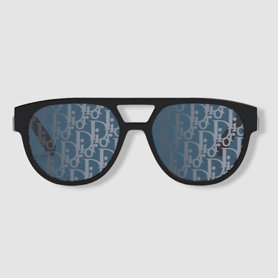 Dior black top aviator sunglasses