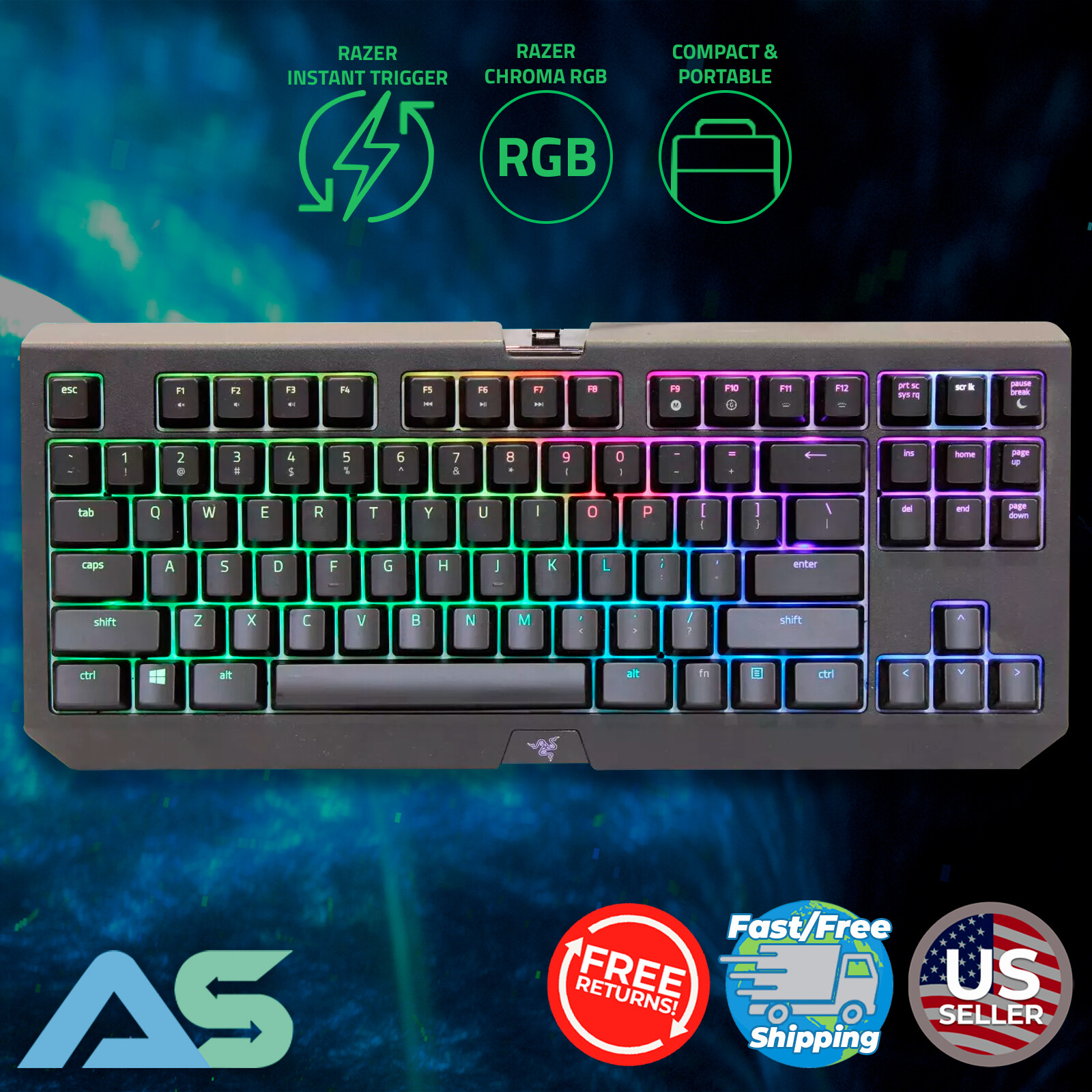 Razor BlackWidow TE Chroma v2 Mechanical Gaming Keyboard