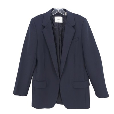 ARITZIA Wilfred Therese Blazer Japanese Crepe Open Front Relaxed EUC SIze SMALL