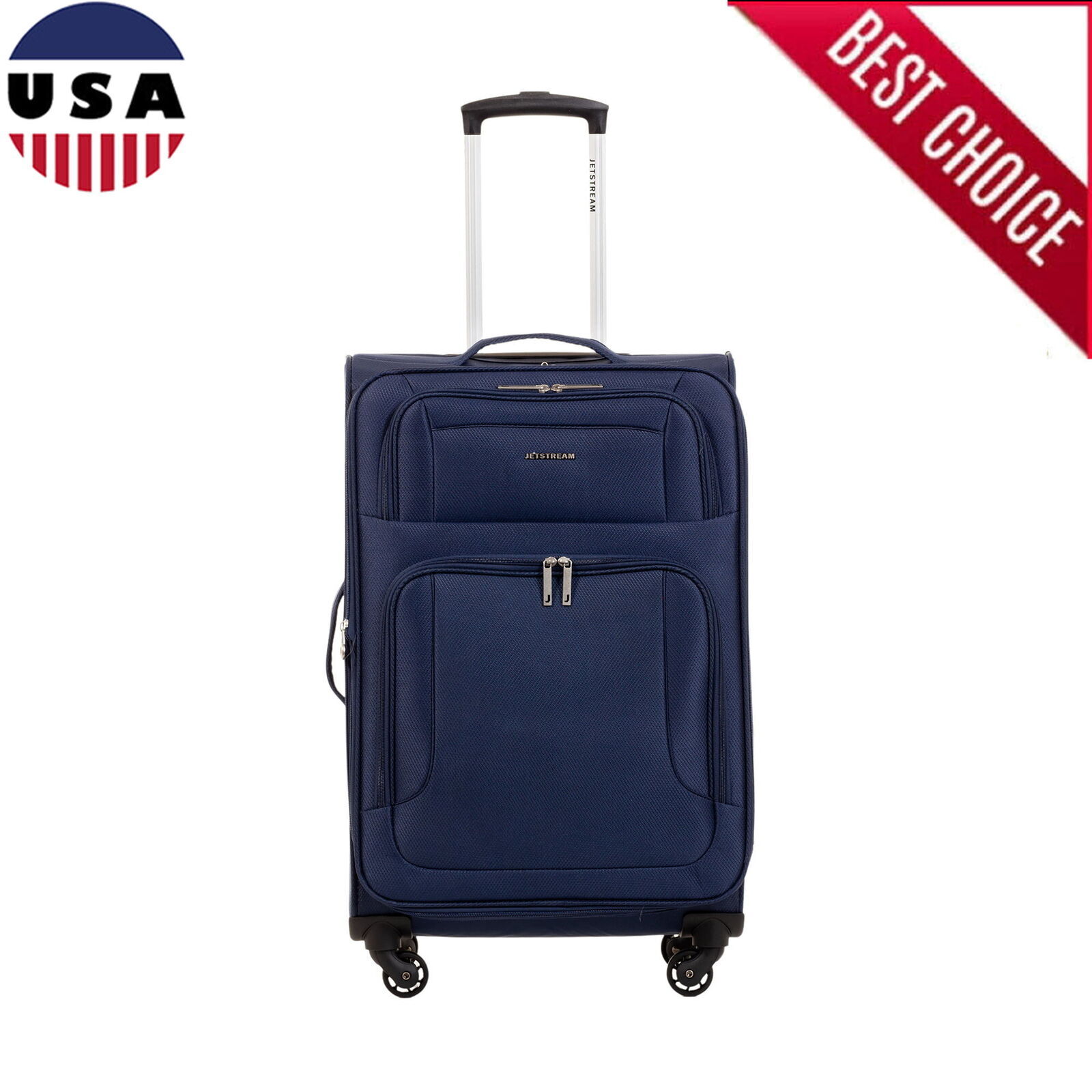 Softside Spinner Upright W/ Adjustable Straps Us