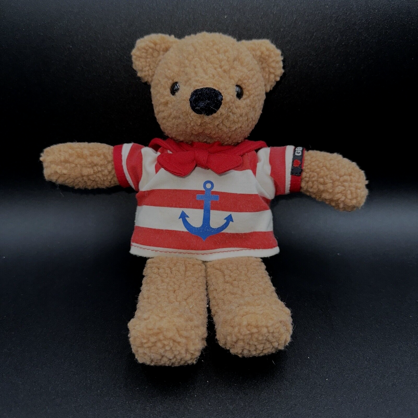 〇1986年ビンテージGEAR BEAR by GUND ガンド社ベア2体セット RARE! GUND Vintage 1986 Gear Bear Red White Stripe Anchor
