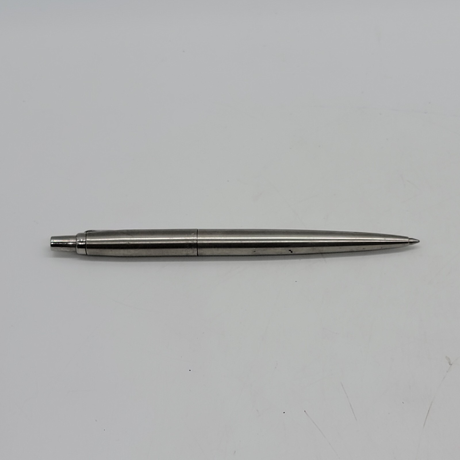 Parker Silver Jotter Clip Easy Grip Stainless Steel Nib