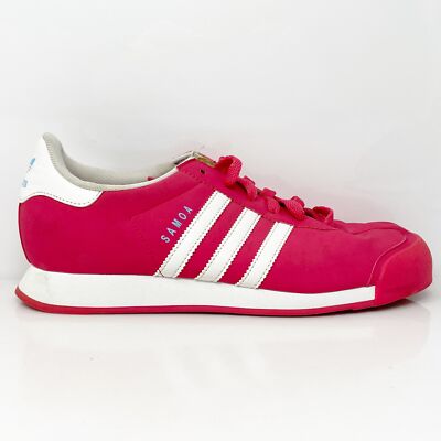 

Adidas Mens Samoa G59656 Розовая повседневная обувь Кроссовки Размер 6.5, Розовый, Samoa