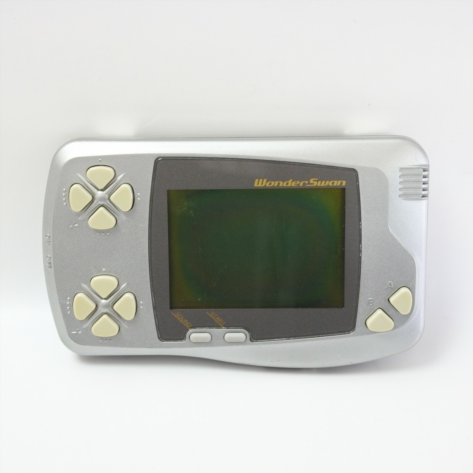 わんだーすわん！！ JUNK Wonderswan SILVER METALIC Console SW-001 Not working
