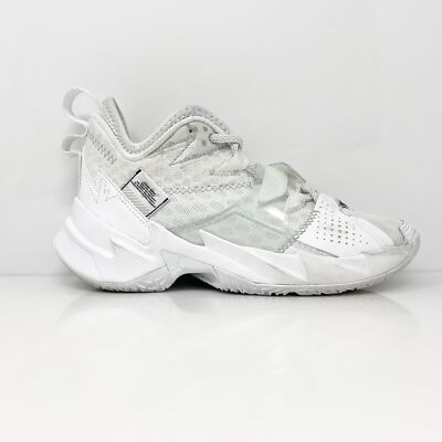 

Белые баскетбольные кроссовки Nike Boys Air Jordan Why Not Zer0.3 CD5804 4,5 года, Белый, Air Jordan Why Not Zer0.3
