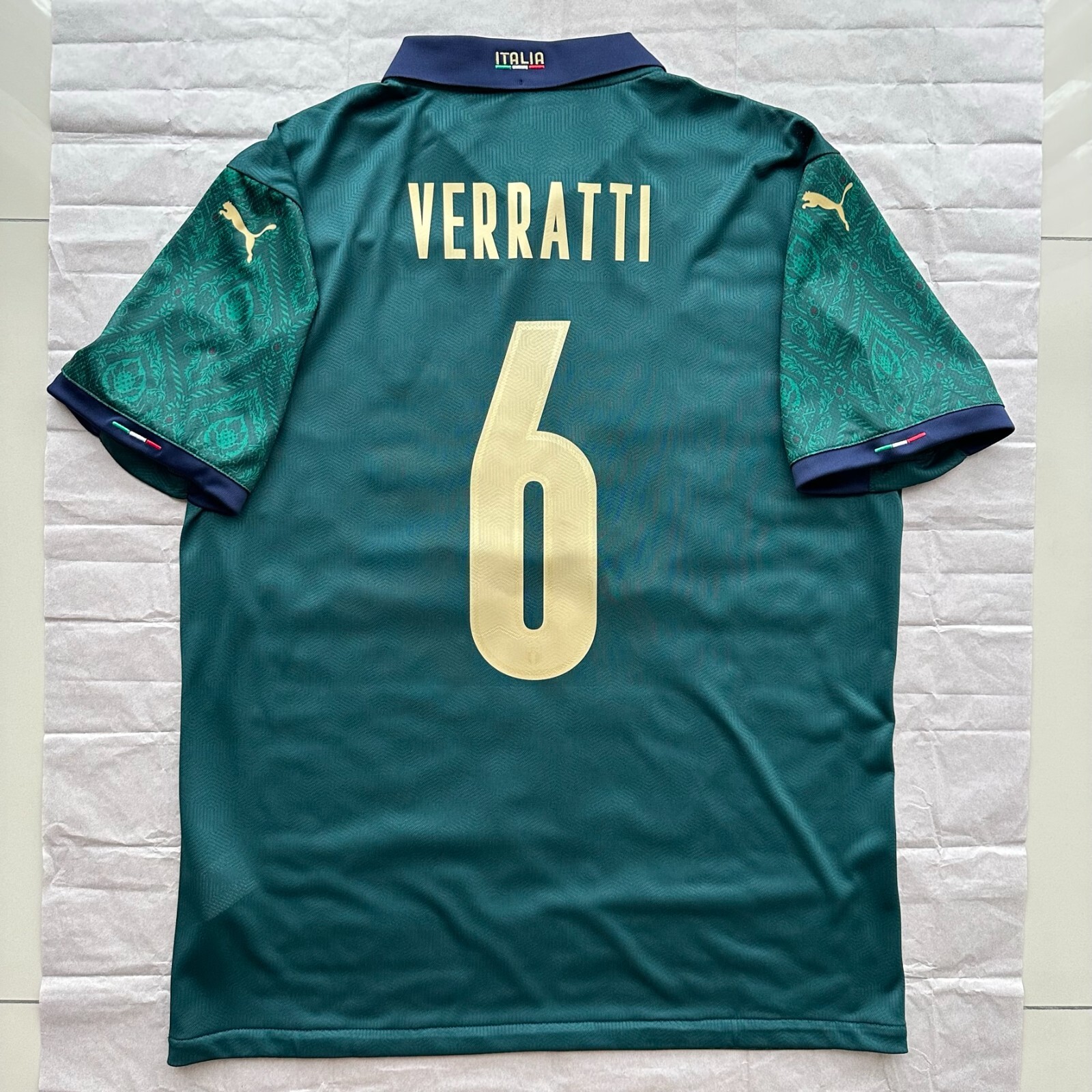 Puma Italy 2019 2020 Third Renaissance Player Version Puma Italy 2019 2020 Third Renaissance Player Version