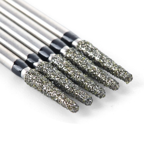 JMU Dental Diamond Burs Round End Taper FG 855-018SC Super Coarse High Speed