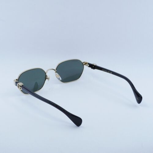 Pre-owned Gucci Gg1593s 001 Endura Gold/grey 56-18-140 Sunglasses Authentic In Gray