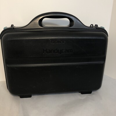 Vintage Sony HANDYCAM Hard Plastic Case Only - Black