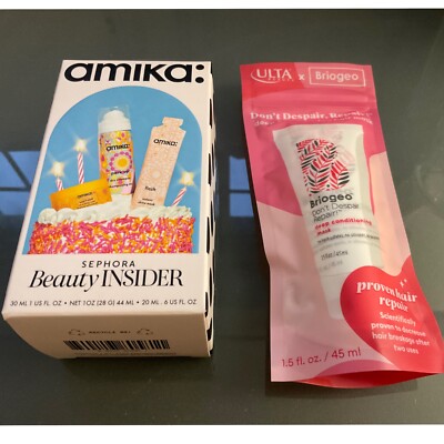 Amika Hair Care Kit Dry Shampoo & Mask & Briogeo Don t despair Mask