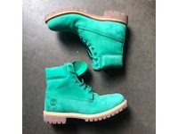 emerald green timberland boots