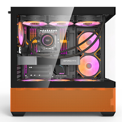 Vetroo K3 Mid-Tower ATX Micro-ATX ITX PC Gaming Case Support for 40 Series GPUs