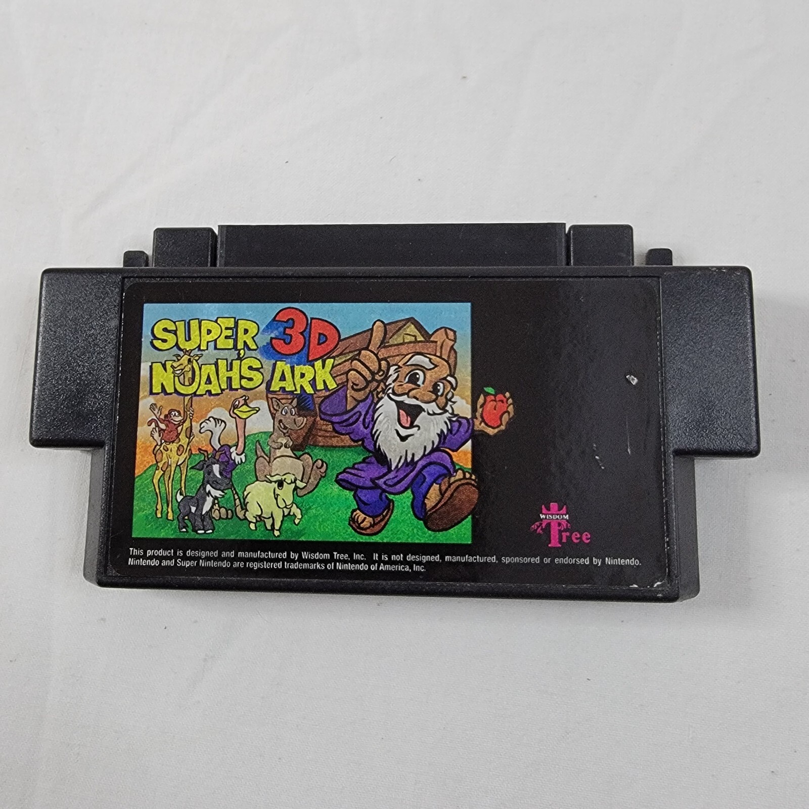 Super Noah's Ark 3D Super Nintendo Entertainment System 1994 Super Noah's Ark 3D Super Nintendo Entertainment System 1994