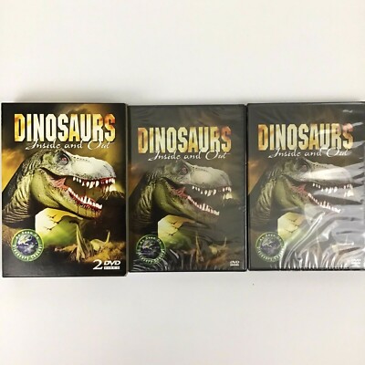 Dinosaurs Inside and Out (DVD, 2-Disc Set, 2009) NR Discovery Channel NOS SEALED
