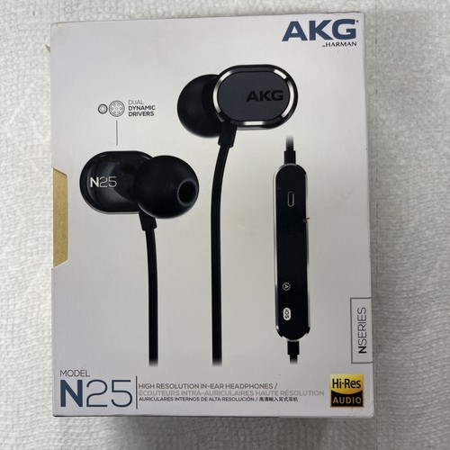 AKG N25（Canal Type Earphone/High res/Dual Dynamic Type | eBay