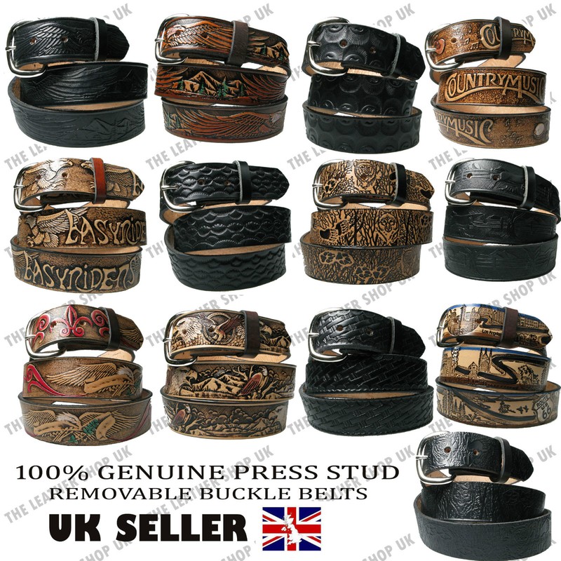 belt with changeable buckle