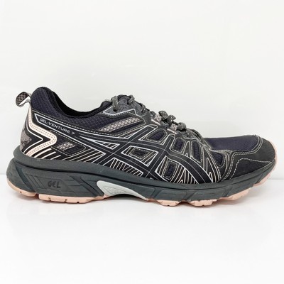 

Asics Womens Gel Venture 7 1012B041 Черные кроссовки для бега Размер 10 W, Черный, Gel Venture 7