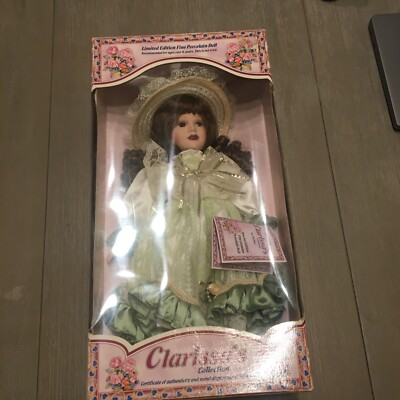 1999 Clarissa's Limited Edition Series-2000 Porcelain Doll C.O.A