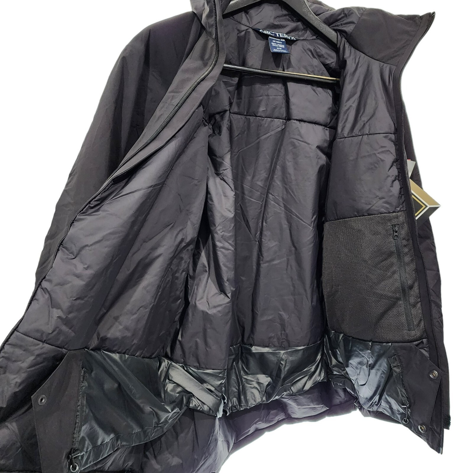 Pre-owned Arc'teryx Jacket Sentry Primaloft Arcteryx Whiteline 2009 Black Medium Recco