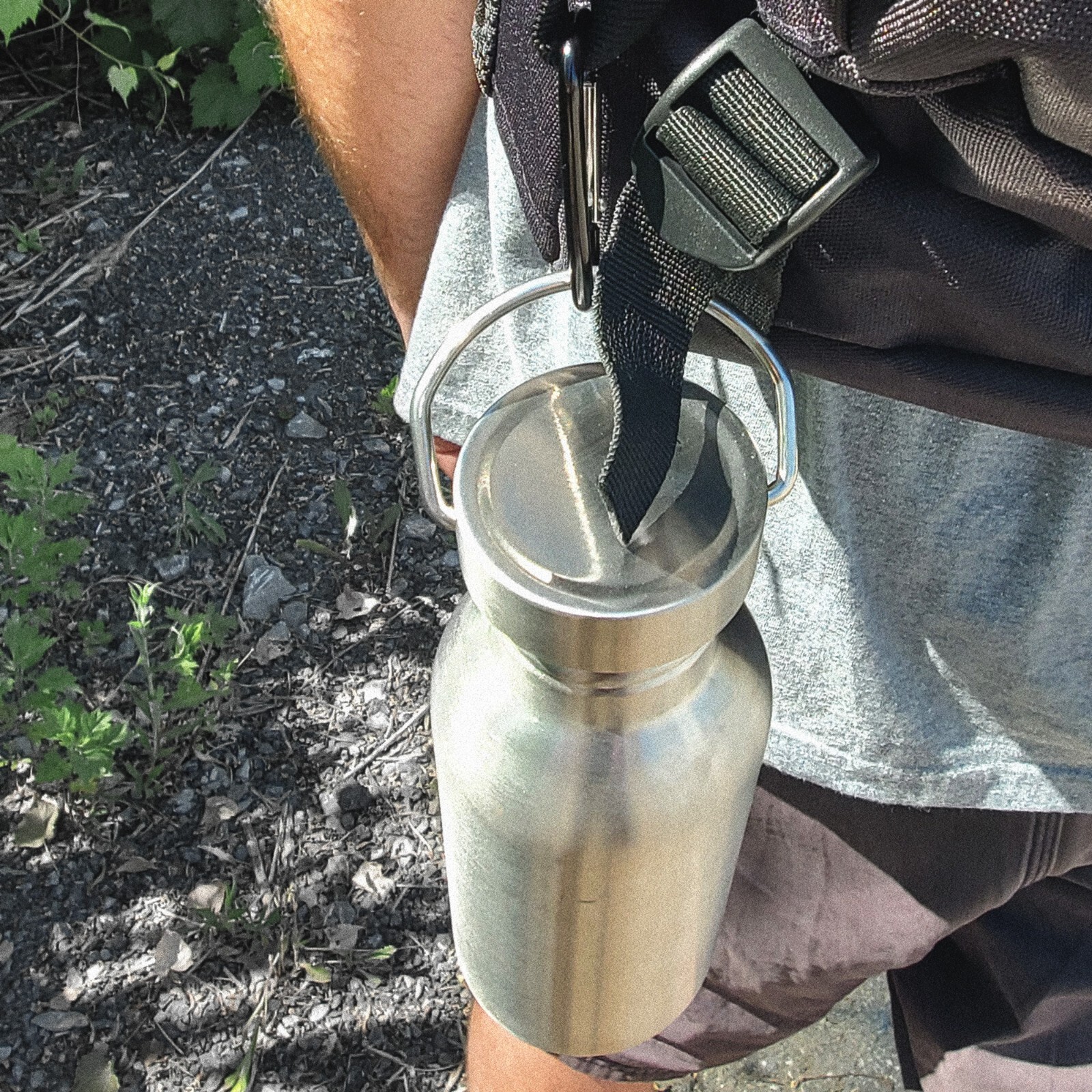 Sirius Survival 17oz Stainless Steel Water Container with Sealable Cap