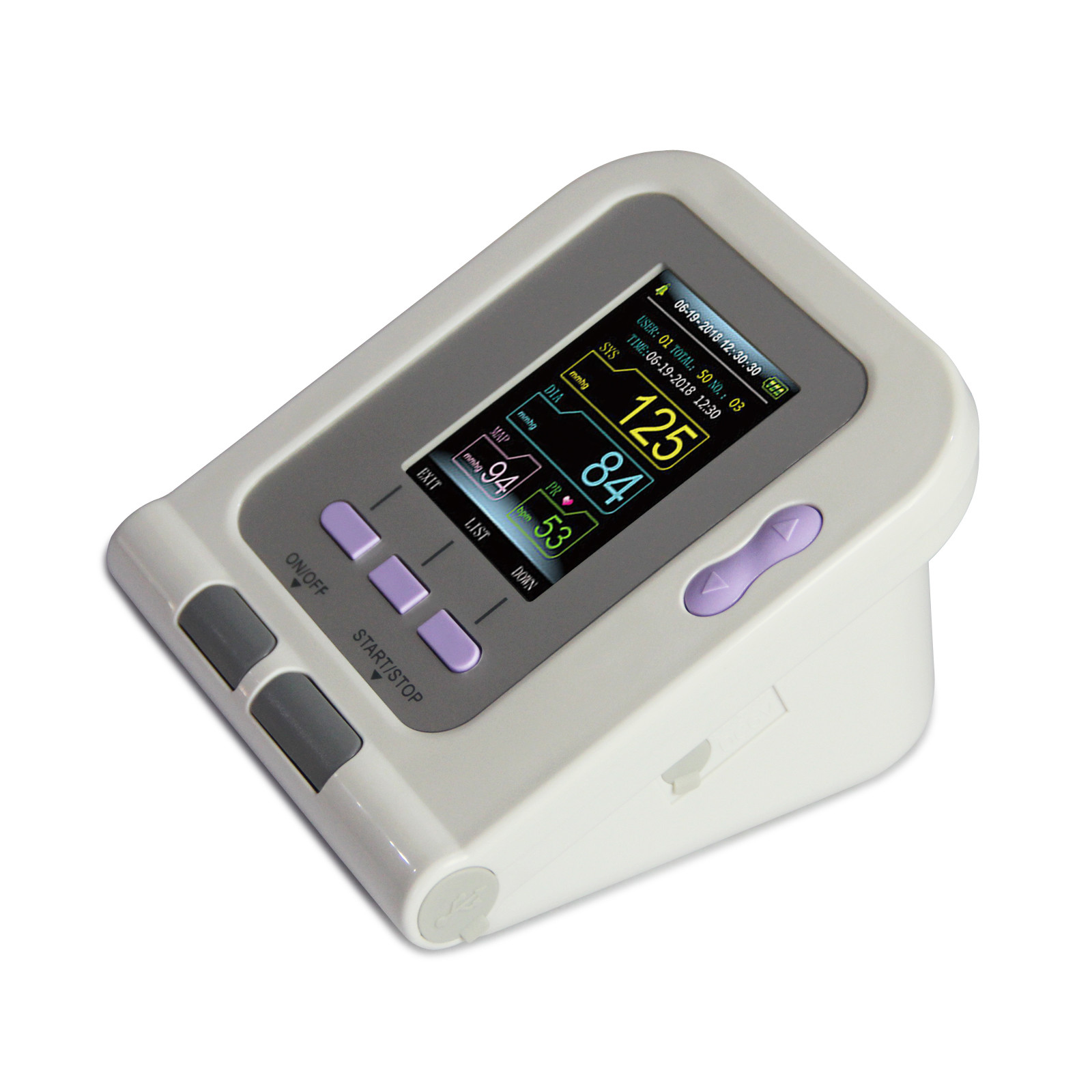 FDA Pediatric/Infant/Neonate Blood Pressure Monitor+BP Cuff+SpO2 probe