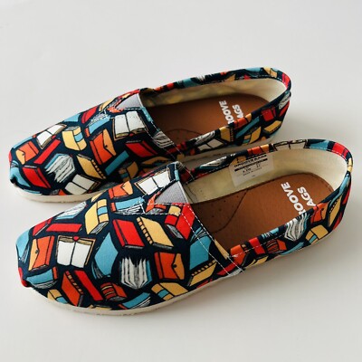 Groove Bags Book Lovers Teacher Casual Shoe Size 6.5 W