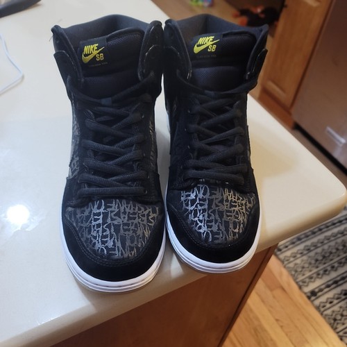 スニーカー Nike Dunk High Premium SB 'Neckface' 2013 2013 Nike Dunk High Premium SB “Neckface”, 313171-018, Black