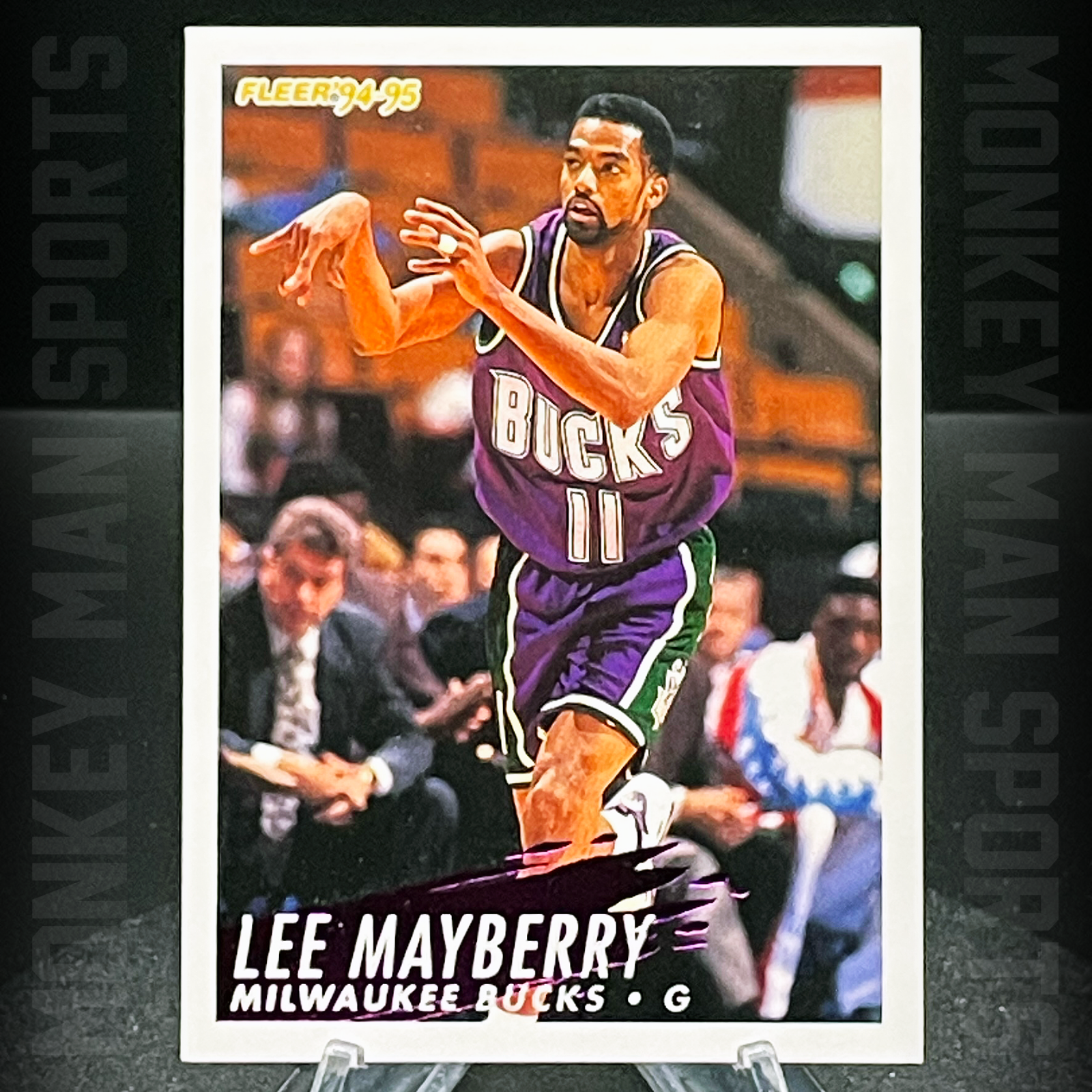1994-95 Fleer - Lee Mayberry - #127 BUCKS MINT