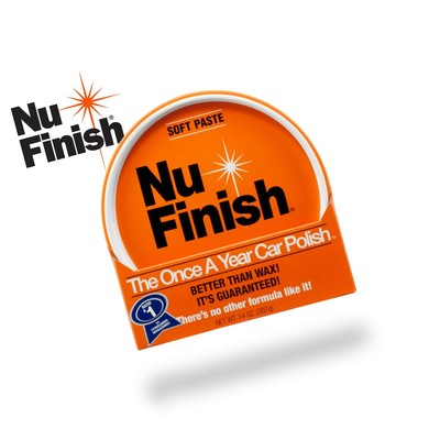Nu Finish 'Better Than Car Wax' Paste Polish Advanced Top Coat Sealant with S...
