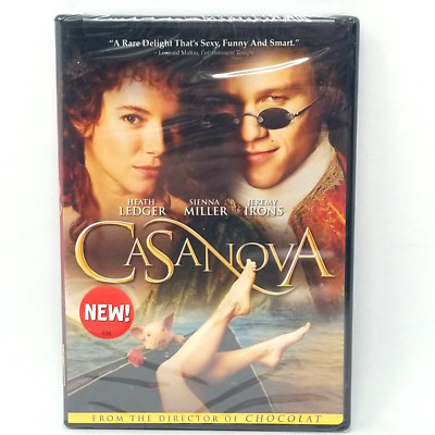 Casanova (DVD, 2006) Movie Heath Ledger Sienna Miller Jermey Irons