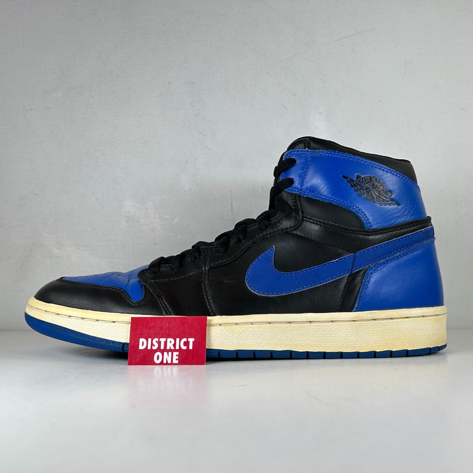 NIKE2001年復刻AIR JORDAN 1 RETRO BLUE/BLACK NEW 2001 NIKE AIR JORDAN 1 RETRO 136066-041 BLACK ROYAL BLUE