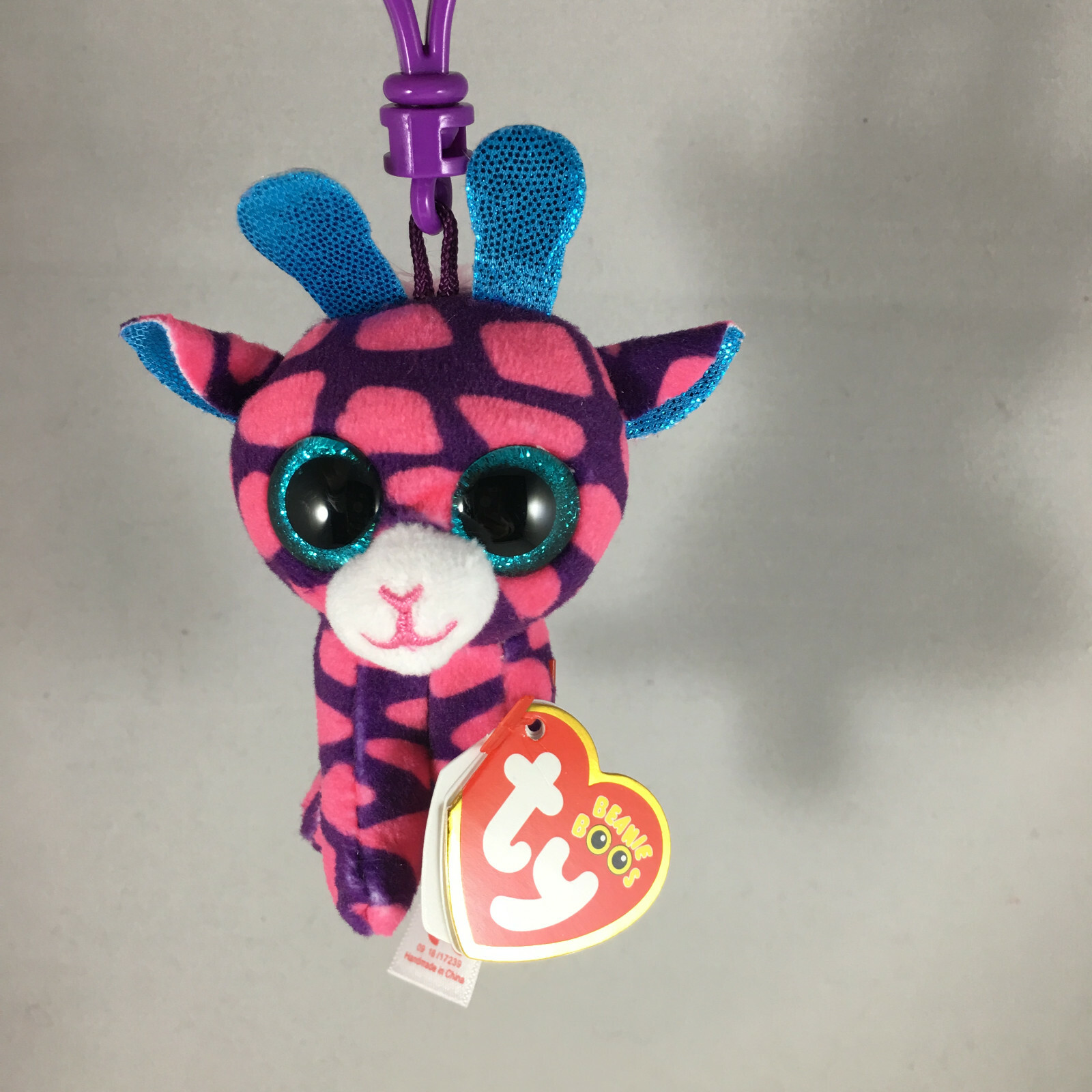 TY Beanie Boos - SKY HIGH the Giraffe (Key Clip 3 inch