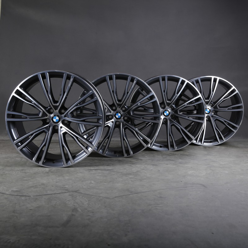 【美品 BMW X3 G01 726 純正 21インチ ブラック 4本】 $_3.JPG