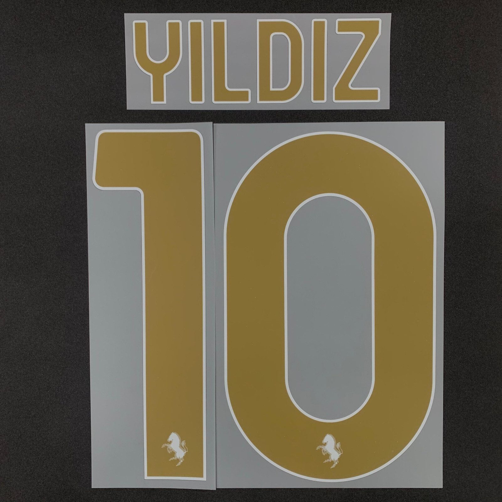 OFFICIAL YILDIZ #10 3rd 2024-25 Juventus FC STILSCREEN PRINT