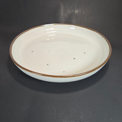 Dansk Designs NR Brown Mist 11 1/2'' Deep Round Platter Niels Refsgaard Denmark