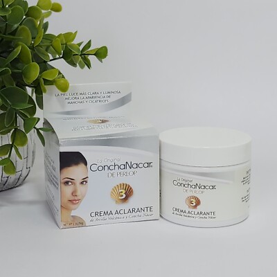 Concha Nacar Crema Aclarante de Perlop La Original Brightening Mask Cream 2 oz