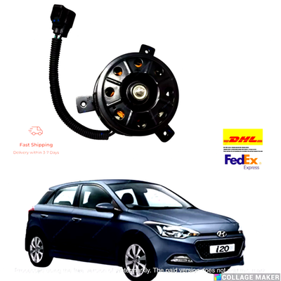 25386C7161 Radiator Cooling Fan Motor For Hyundai I20 Elite 2015-2020 Oem