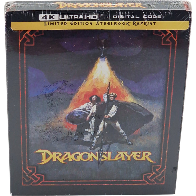 Dragonslayer 1981 Steelbook 4k Ultra Hd + Blu-Ray +Digital ÃDition LimitÃ©E A Zon