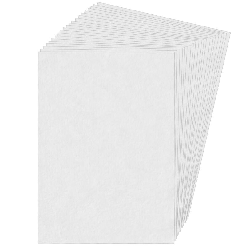 100 Pack Handmade Paper Loose Leaf Cotton Paper Sheets Textured Mixed Media P...