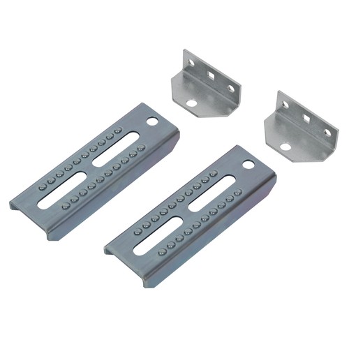 (2) 8 Boat Trailer Swivel Top Bunk Board Brackets Bolster For 2 x 4 Crossmember